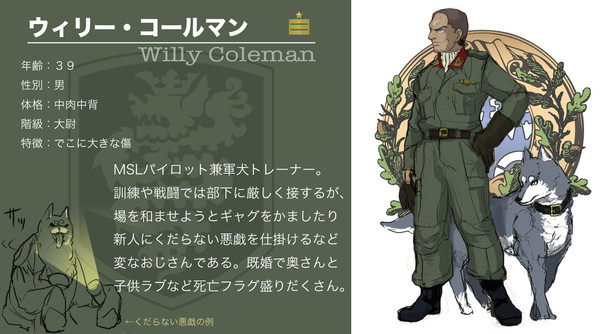 【MSL】ウィリー・コールマン【同盟軍】