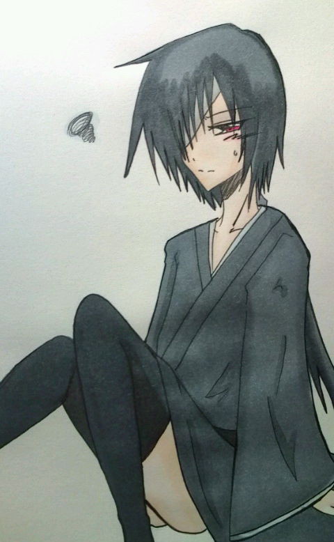 和服ニーソ的場