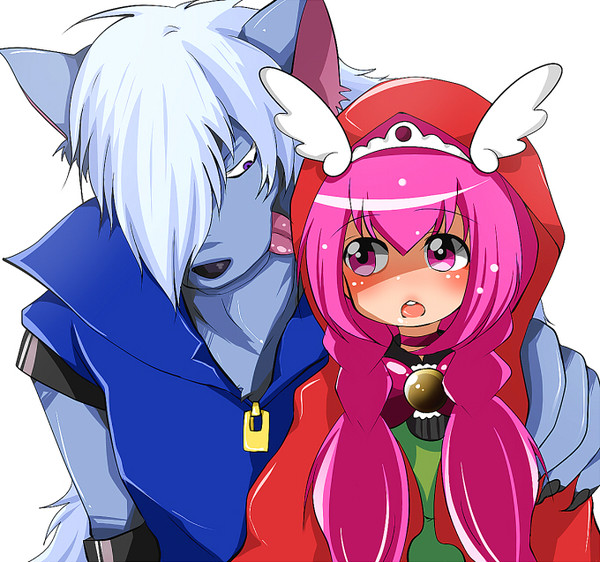 ウルフルンとあかハッピーずきん