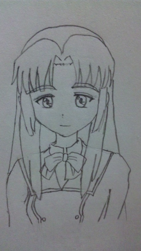 涼子ちゃんの制服を 変えてみた