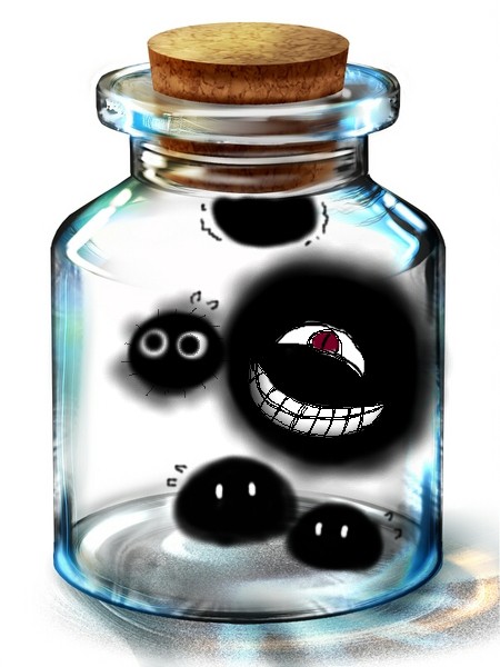 黒いの詰めてみた