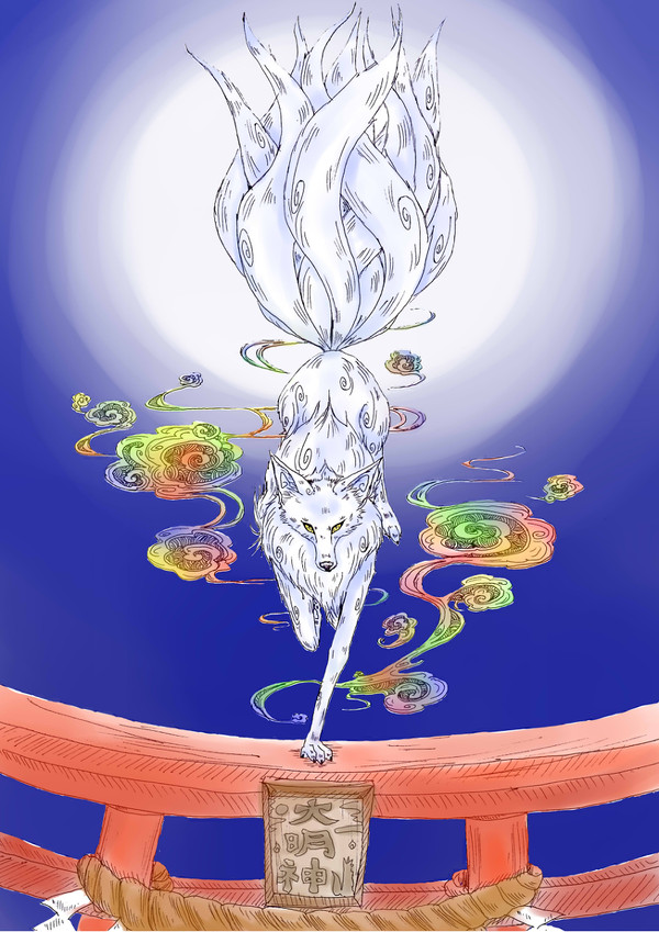 お狐様