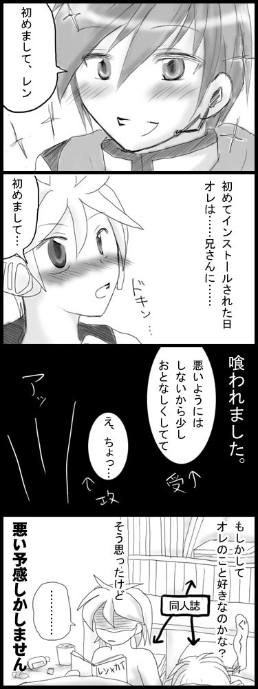 【腐】初めまして【レンカイ】