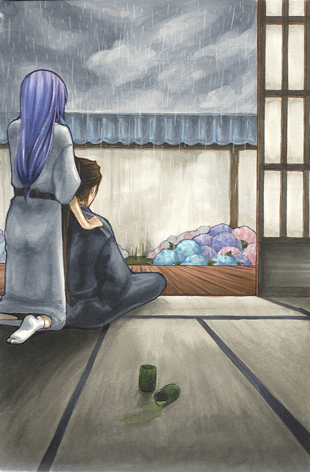 夏の雨