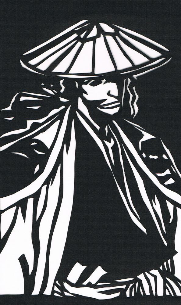 京楽春水（BLEACH)　切り絵