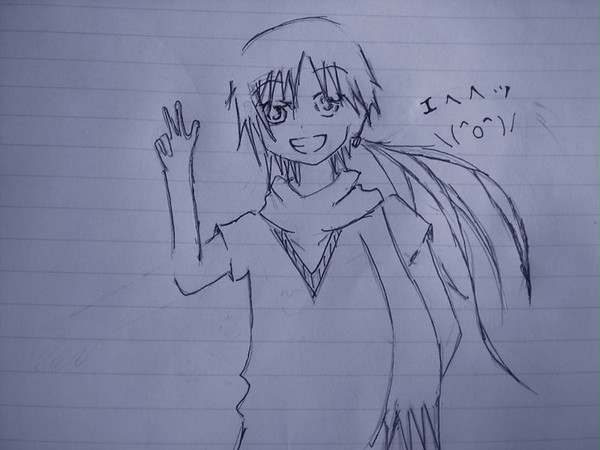 長髪男子