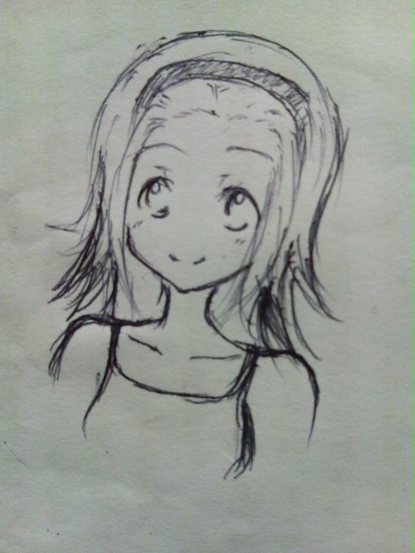 千石撫子（落描き）