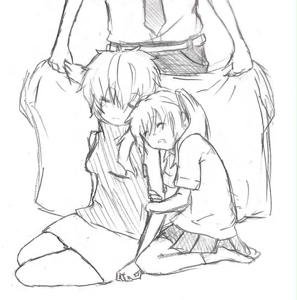 寝てると