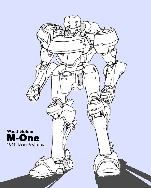 むかし描いたゴーレムその2