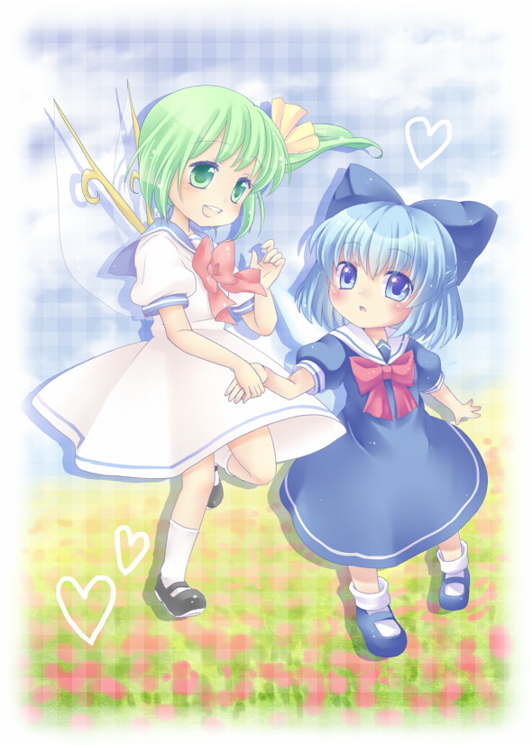 大ちゃんとチルノちゃん
