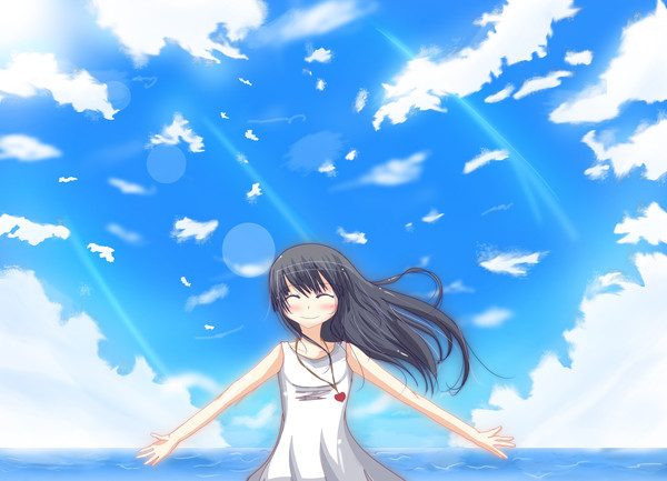 空のイラスト