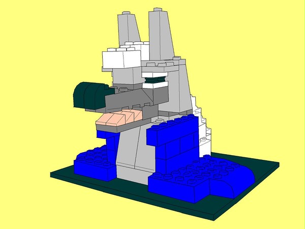 ブロックでウルフルン