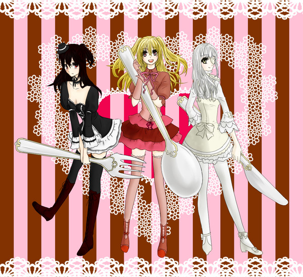 チョコレート３人娘