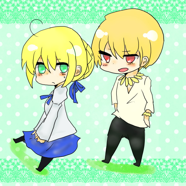 騎士王と愉悦王