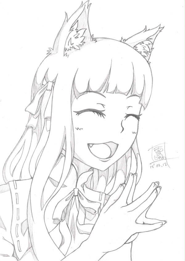 アインの笑顔