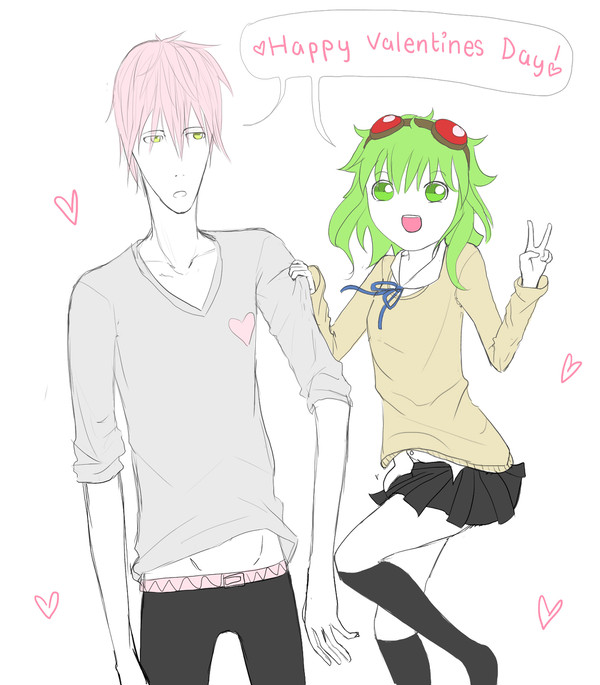 Happy Valentines Day - VY2, GUMI