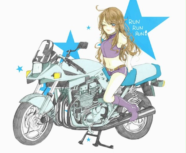 バイク女子