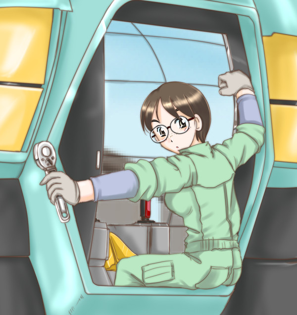 ある整備員の昼下がり