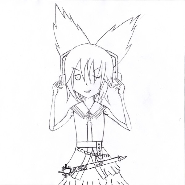 豊聡耳神子　下書き