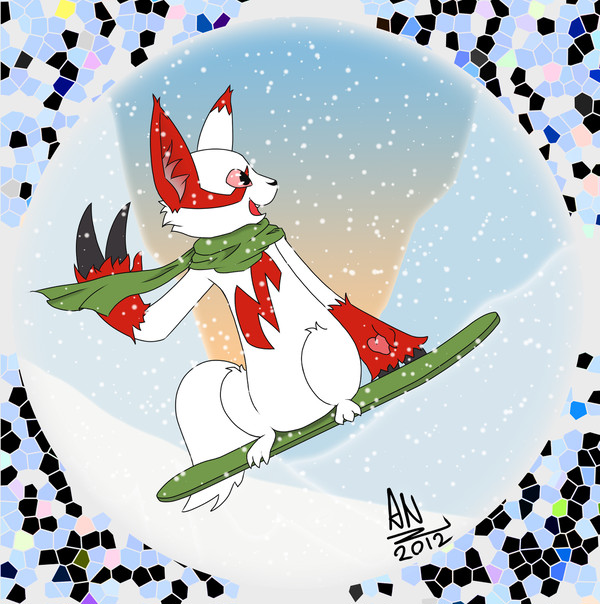 Snowboarding Zangoose