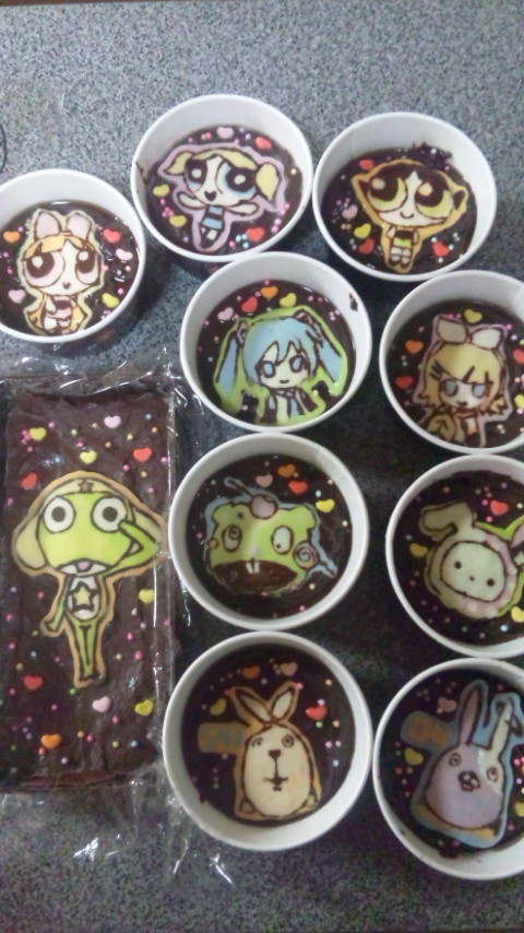 チョコ作ったやつー