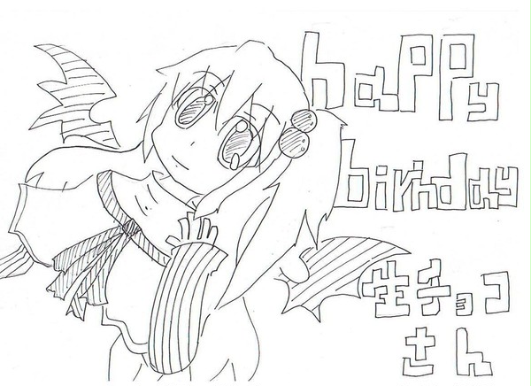 誕生日絵