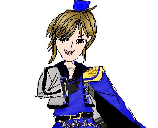 頑張って郭嘉描いてみた