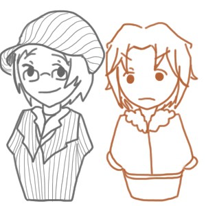 Yuzuru Akie and Ronaldo Kuriki