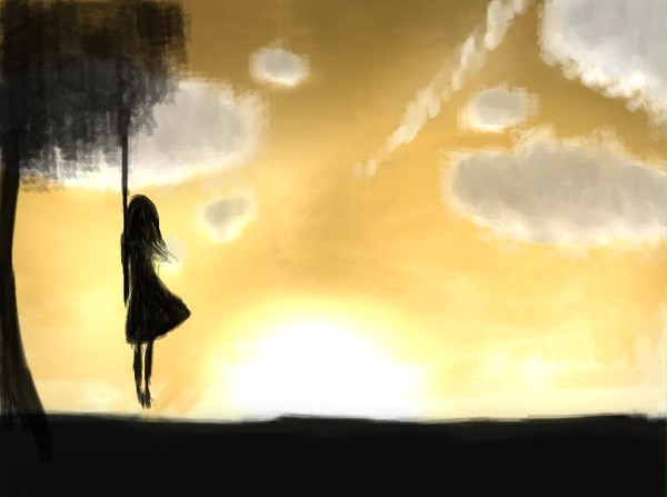 わたしはあの日、綺麗な夕焼けを見ながら、泣きながら、笑顔で、
