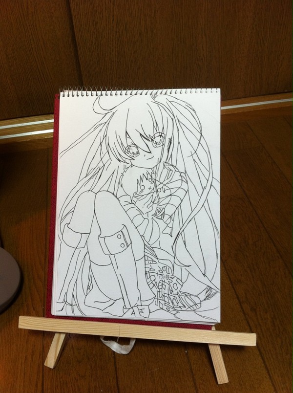 シャナ ボールペンで描いてみた