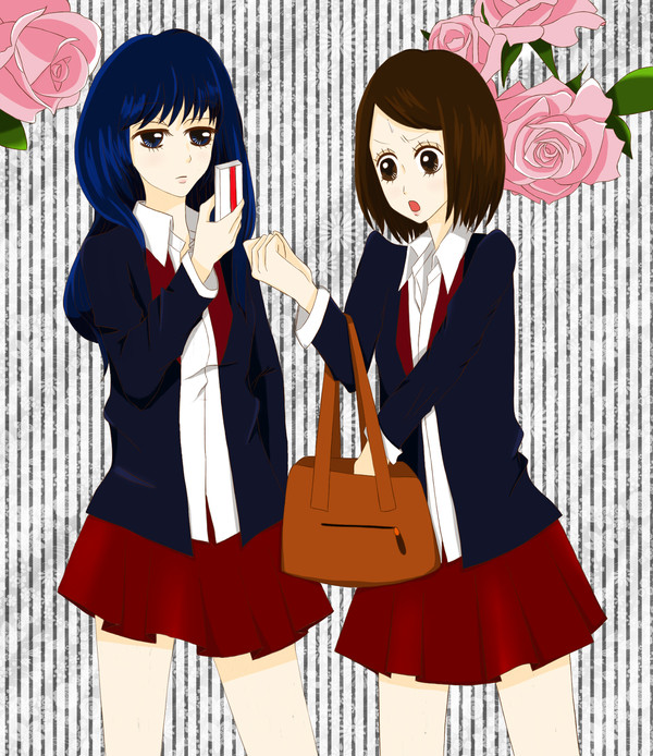 薔薇女子高生