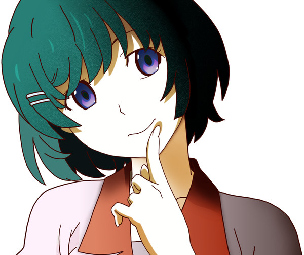 バサ姉(偽物語Ver.)トレス画完成品