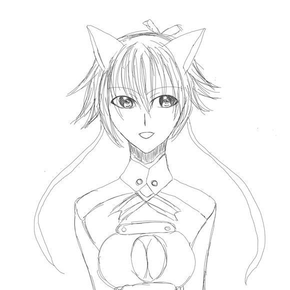 落書き：ゼシカ