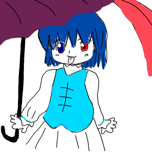 かきました