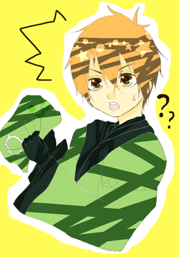 「そこの緑は？」