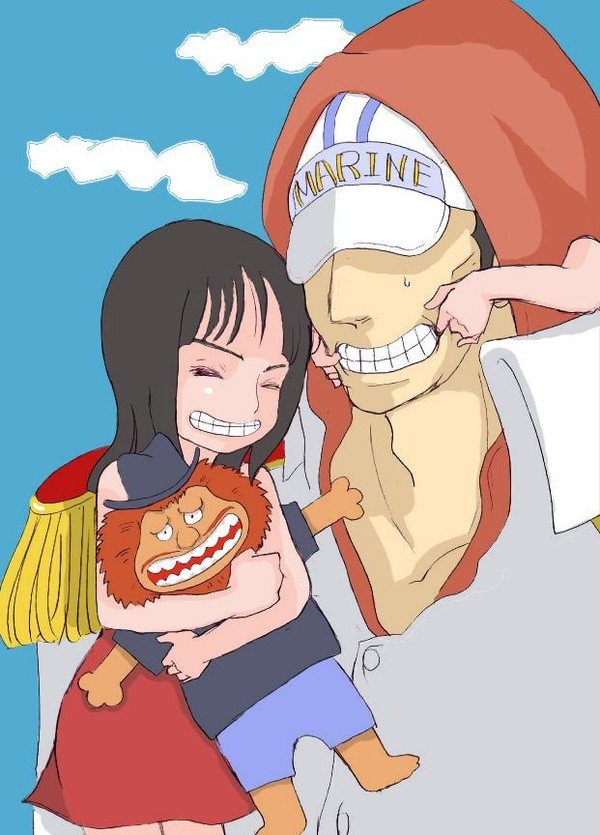 ロビンちゃんと大将。