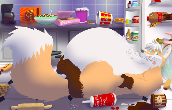 Acru and the late night snack