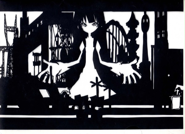 化物語ＥＤ[切り絵]