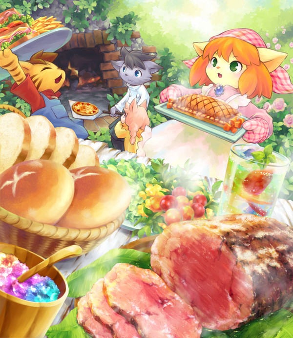 お庭ごはん