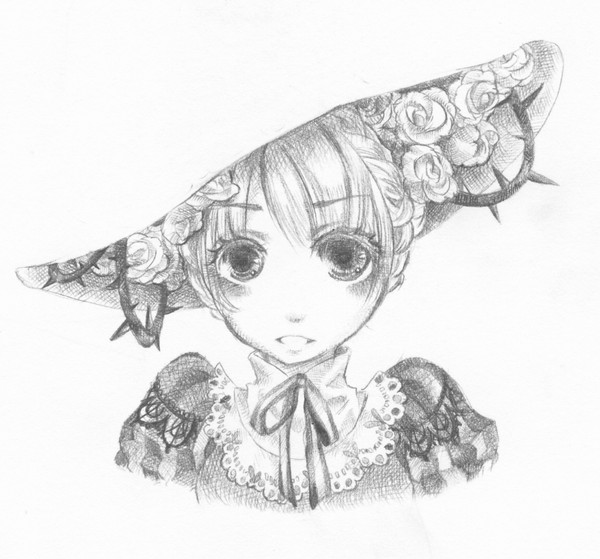 モノクロ少女