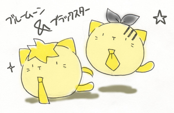 DIVAでネコダマなラクガキ