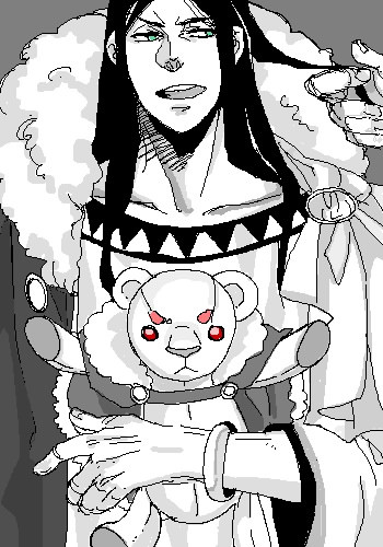クマと一緒にマケドニア。