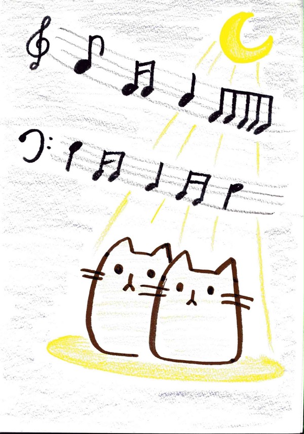 猫と音楽♪