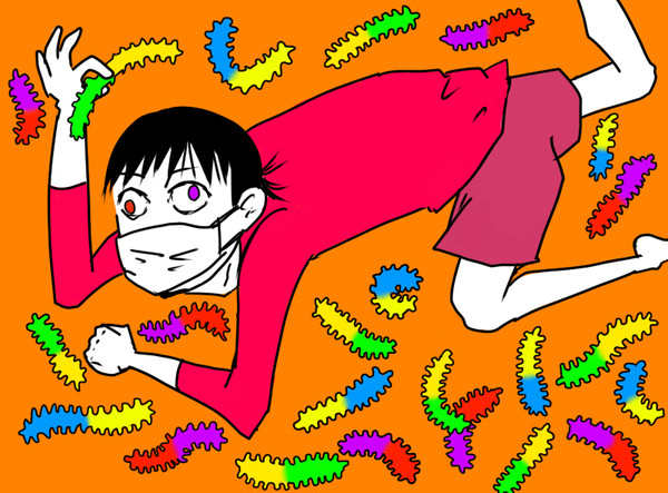 翔くんとムカデグミ