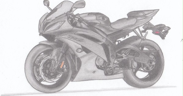 YZF-R6 スキャンしてみた。