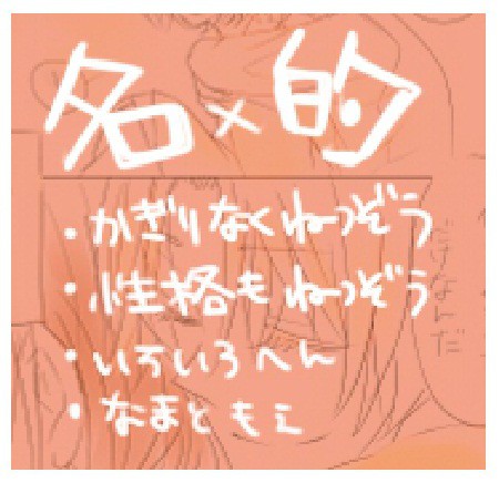 【腐】　名的捏造漫画