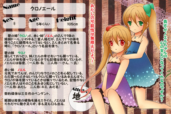 【ぴくどーる2】クロノエール【人形】
