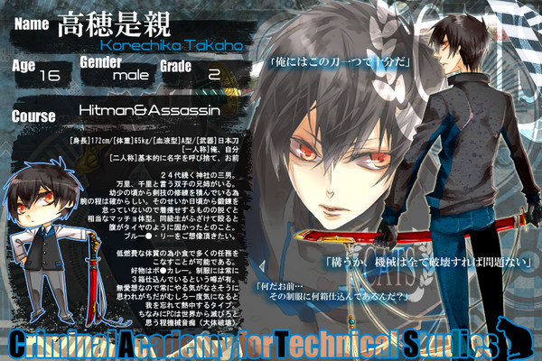 【C.A.T.S.】高穂是親【H&A】