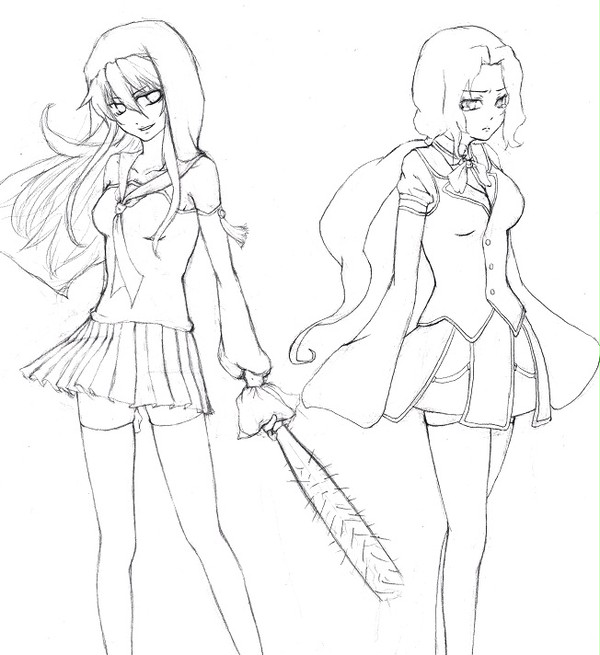 ヨハンさんとゲニさんで制服ブリス