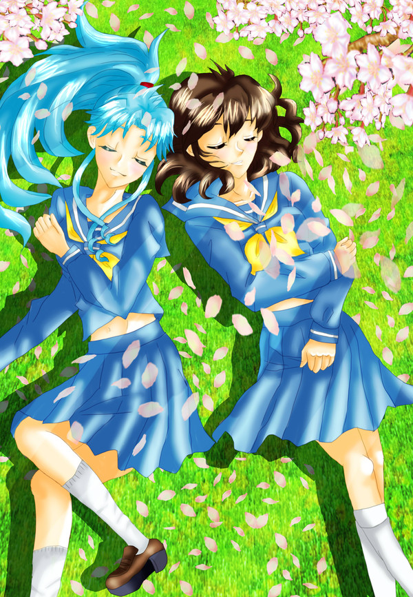 ぼたんと螢子 桜
